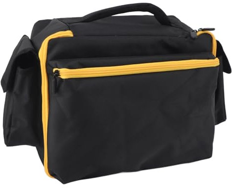 Qukaim Air Compressor Case Air Compressor Bag Case for DCC020IB 20V Tire Inflator, Storage Holder with Pocket for Battery Pack and Charging Kit, Portable Organizer, Heavy-Duty Design