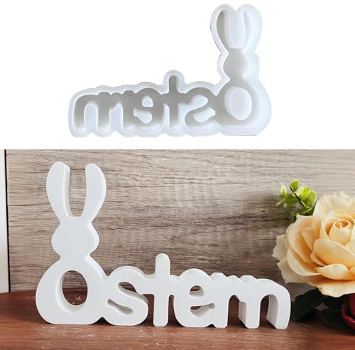 Silikonformen Gießformen Ostern, Silikonform Ostern Silikonform Hase Gips Zum Gießen Ostern Silikonformen Hase Gießform Ostern Giessform Silikon Ostern Silikonform Frühling für Handwerk