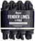 RainierSupplyCo Boat Fender Lines - 4 Pack Bumper Rope Dock Lines - 6' x 3/8 Premium Double Braided Nylon Boating Ropes for Docking with 5 Loop - Mooring Ties & Boat Accessories - Black