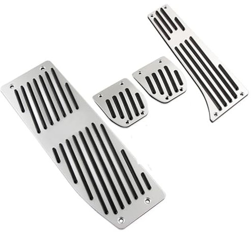 Pédale Pied Voiture Pour BMW Série 13 Pour X1 E39 E46 E87 E90 E91 E92 2009-2012 Accélérateur Antidérapant Sans Perçage Frein À Gaz Carburant Repose-pieds Coussinets Pédale Repose-pieds Pédale D'accélé