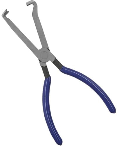 Electrical Disconnect Pliers Fuel Line Pliers Hose Clip Pincers Automotive Electrical Disconnect Pincers Repair Tool for Easy Cut Locking Push Tab Connector (Blue)