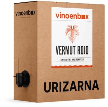 Vermut Rojo Artesano Bag-in-Box 15 L – Aperitivo Español con hierbas selectas | Elaborado en La Rioja | Intenso, equilibrado y listo para servir