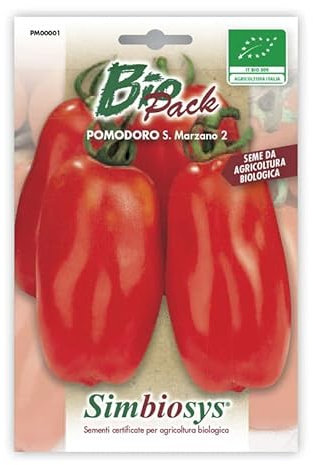 SEMENTI BIOLOGICHE PER ORTAGGI IN BUSTINA AD USO AMATORIALE (POMODORO S.MARZANO)