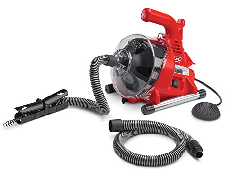 RIDGID PowerClear 120-Volt Drain Cleaning Machine Kit for Tubs, Showers, and Sinks