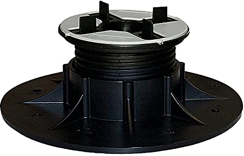Karl Dahm Stelzlager selbstnivellierender Kopf, 120-170 mm, Fugenbreite 2 mm I Höhenverstellbares Plattenlager zum perfekten Verlegen von Terrassenplatten – 12535
