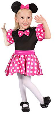 Ciao Topina rosa costume bambina, 4-6 Anni