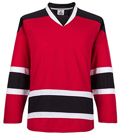Ealer H900 Serie Eishockey-Trikot für Damen und Herren - Rot - Tormann