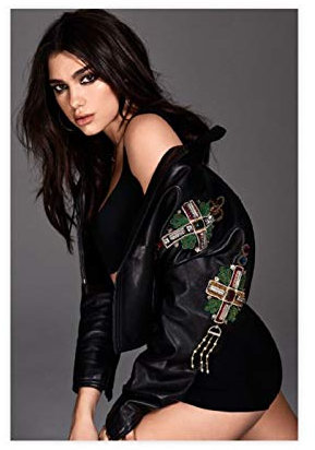 Sänger-Songwriter-Modell Dua Lipa 17 Poster, dekoratives Gemälde, Leinwand, Wandkunst, Wohnzimmer, Poster, Schlafzimmer, Gemälde, 30 x 45 cm, ohne Rahmen-style1