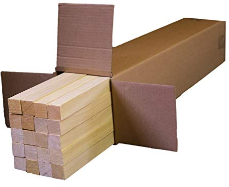Cuadradillo de madera/1000 x 30 x 30 mm