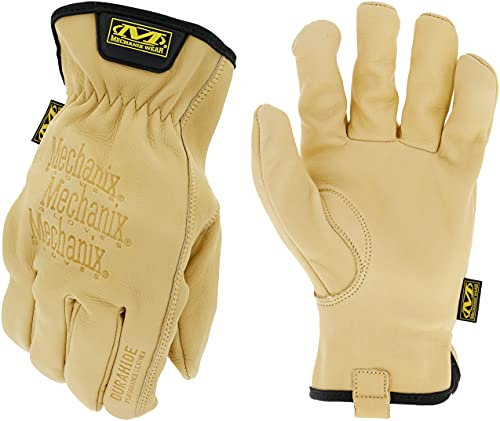Mechanix Tragen Sie Durahide Kuhfahrer (groß, Hellbraun), Einheitsgröße