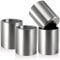 ZEAYEA 4pcs Stainless Steel Whiskey Glass, 300ml/10 oz Double Walled Insulated Tumbler, Unbreakable Old Fashioned Drinking Cup, Great Gift for Whiskey Lover