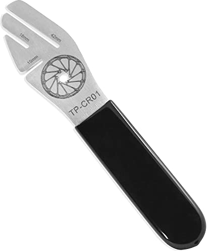 Bike Disc Rotor Truing Wrench - Fahrrad Ausrichtung Truing Fork, MTB Multi Slots Bremsscheibe Tray Trued Rotor Einsteller Abflachung Korrektur Reparatur Handwerkzeug für Mountainbike Rennrad
