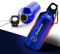 Générique Bouteille Aluminium Personnalisable - Gourdes Personnalisées - 400mL - Idée Cadeau (Gourde Athletic) (Bleu)