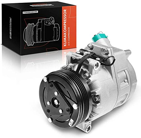Frankberg Sistemas de aire acondicionado Compresor de aire acondicionado con embrague Compatible con X5 E53 3.0L Diesel 2003-2006 X5 E53 3.0L Gasolina 2000-2006 64526918000incl. aceite premezclado