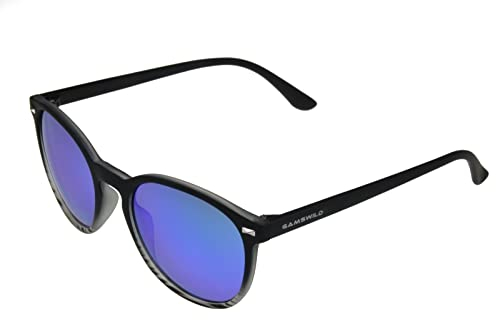 Gamswild WM1222 Sonnenbrille grün-türkis - Modebrille - Sportbrille - bruchsichere Polycarbonatgläser - 100% Schutz vor UV Strahlen - dank UV400 – 24g