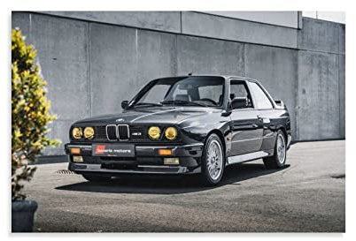 Auto-Poster Bmw E30 M3, Leinwand-Kunstposter und Wandkunst, Bilderdruck, modernes Familien-Schlafzimmer, Dekor-Poster, 30 x 45 cm