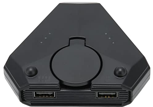 Zunate Spieletastatur-Maus-Konverter-Adapter für Mobiltelefone, Bluetooth-Gaming-Controller, USB-Maus und Tastatur-Konverter, für IOS, für Android