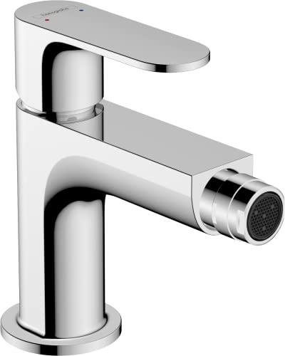 Hansgrohe Rebris S 72212000 Mitigeur de bidet à levier unique avec bonde de vidage en métal Chromé