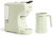CREATE / PACK POTTS + MILKFROTHER/Cafetera Multicápsula Express y Espumador calentador de leche color Verde