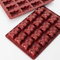 Maé - Moule Ourson 16 Alvéoles - Silicone Alimentaire Premium Anti-Adhérent - Souple, Démoulage Facile et Net - Résistant Températures -45°C / +280°C - 21 ml