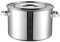 OQHAIR StockKitchen u Cocina de inducción Grande y Profunda de Acero Inoxidable u Cocina de cazuela StockKitchen u, diámetro 30 cm, Altura 20 cm (14 litros) (Color : Silver, Size : 50cm*2