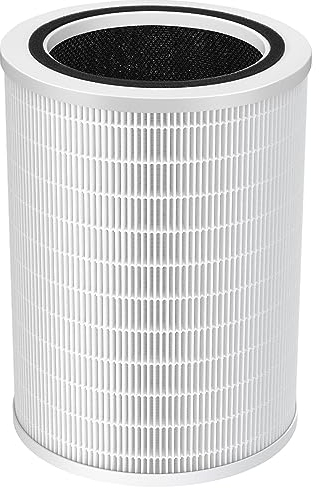 12010 True HEPA Replacement Filter Compatible with Clorox 11010 & 11011 Air Purifier, Large Rooms up to 1,500 Sq Ft, 3-in-1 H13 True HEPA Filter (12010), 1 PACK