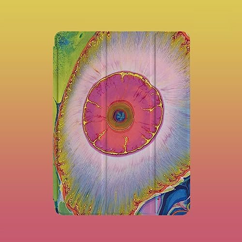 Sparctwer Compatible con iPad Air 4/Air 5 Case iPad 4Th 2020, iPad 5Th 2022 Generation 10.9-Inch Cover con Auto Wake and Sleep-Niche Art Cell