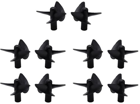 Tyatocepy RC Boot Teile Propeller Set für 2011-5 Angel Werkzeug Köder Boot Fisch Finder Schiff Steil Positiv & Reverse Propeller,10 Stücke