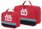 LdawyDE Medikamententasche, 2stk Reiseapotheke Tasche Erste Hilfe Tasche Leer Notfalltasche Große Kapazität Wasserdicht Medikamententasche Erste Hilfe Koffer Set fur Outdoor Camping Wandern (Rot)