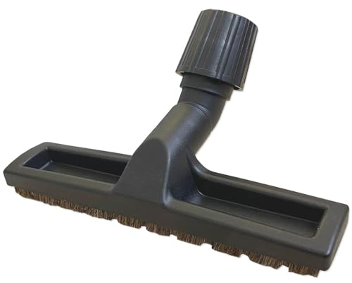 Premium Bocchetta per Pavimenti duri Adatta a Tutti Gli aspirapolvere con Attacco da 32-38 mm | con Adattatore Universale Vario | con spazzole in crine Delicato e Giunto Girevole | Accessori
