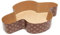 Ecopack, stampo in carta monouso da forno per Colomba da 750 gr, resistente Fino a 220°C, dimensioni 29,6x20,8x5,8cm, confezione 50 Pezzi