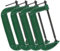 4Pcs 8 Inch C Clamp Heavy Duty C-Clamps Quality Iron C-Clamps Industrial Strength C Clamp Set for Woodworking Welding Building Metal Workpiece