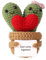lasuroa Positiver Kaktus Gehäkelt, 10cm Lustige Positive Strickpflanzen Kaktus Puppen Gestricktes Spielzeug Haltekarte Kleine Kaktus Dekorationen für Geburtstagsfeier Mexikanische Karnevalsgeschenke