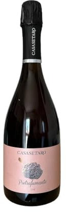 Casa Setaro Pietrafumante Rosè 2020, Spumante Brut Metodo Classico, 100% Piedirosso, 12,5% vol, 750 ml