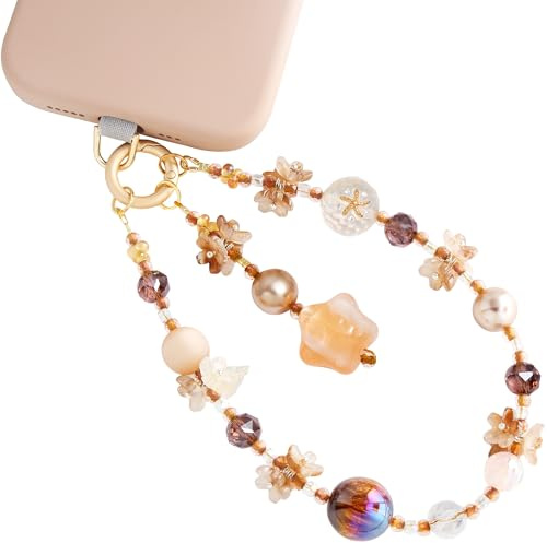 POSADINA Handy-Anhänger für Damen, Elegantes & Abnehmbares Armband mit Sicherheits-Clip – Stylisches Accessoire für Smartphone und Tasche