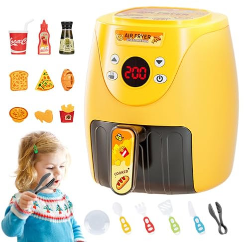 Friteuse à air pour avec jeux - Jouets de cuisine - Friteuse à air pour avec jeux - Jouet musical pour