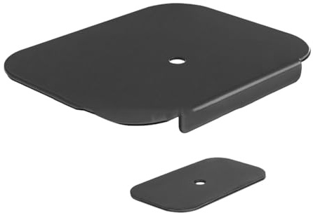 MotiveTech Steel Bracket Plate Reinforcement, Anti Slip Anti Desk Premium Bracket Grommet Most Stand for Glass