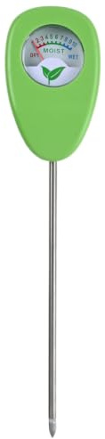 Soil Moisture Meter, Plant Water Monitor for Indoor & Outdoor Plants | Accurate Hygrometer Sensor for Garden & Farm (Light Green)