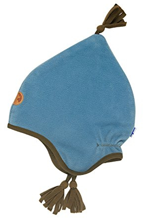 Finkid Pipo smoke blue capers Kinder Fleece Wintermütze