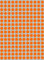 Aufkleber Neon Orange 8 mm runde Sticker – 0,8 cm Klebepunkte 2520 Stück von Royal Green