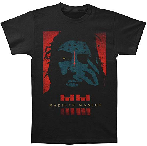 Marilyn Manson Men's MMTS14MB05 T-Shirt, Black, XXL 44-46