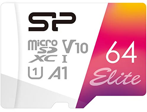 Silicon Power MicroSD Card 64GB UHS-1 Elite/CL.10 Ink.AdNEU