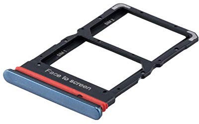 ICONIGON Reemplazo para Mi 10 (5G) SIM Card Tarjetas Soporte con Junta (Twilight Grey)