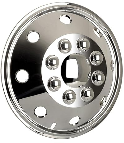 Radzierblenden (2 Stück) chrom 16 Zoll universell passendes Set Wohnmobile PKW Transporter