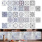 PEALOVCOM 30 Stück Fliesenaufkleber für Küche Mosaik Wandfliese Aufkleber 15 x 15cm Mosaik Fliesenfolie Wasserdicht Selbstklebend Fliesensticker DIY für Badezimmer Küche Bad zum Dekorieren-Grau