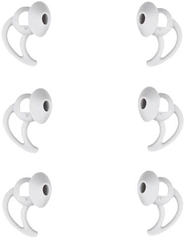 SNHTLS Ear Tips Compatible with Bose Small Shark Sports Earbuds S Size 3 Pairs Soft Silicone Eargels Replacement Earbuds Tips Ear Tips, Compatible with Bose Small Shark Sports Headphones Earbuds