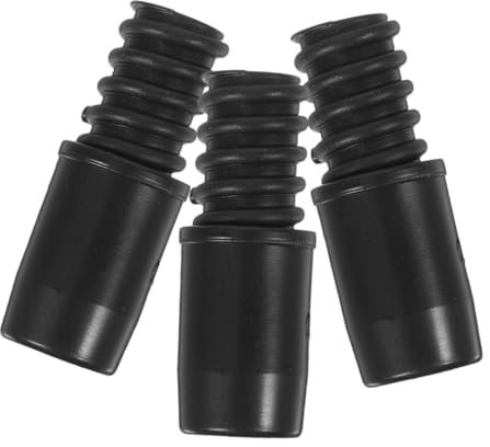 ULDIGI 3pcs Threaded Tip Replacement Extension Pole Adapter for Broom Handle Easy Installation Compatible Rods for Mop Repair and Replacement