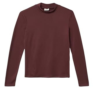 s.Oliver Longsleeve im Slim Fit mit Stehkragen