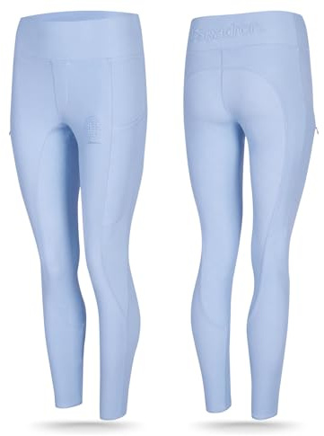 Eskadron Reithose Riding Tight PRO | Reithose Fullgrip | Sommerreithose leicht & atmungsaktiv | Reitleggings mit Handytaschen | Widerstandsfähige Reiterhose