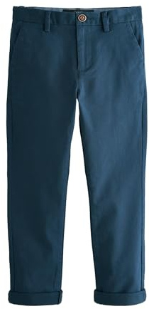 NEXT Jungen Chinohose mit Stretch Französisch Marineblau 158